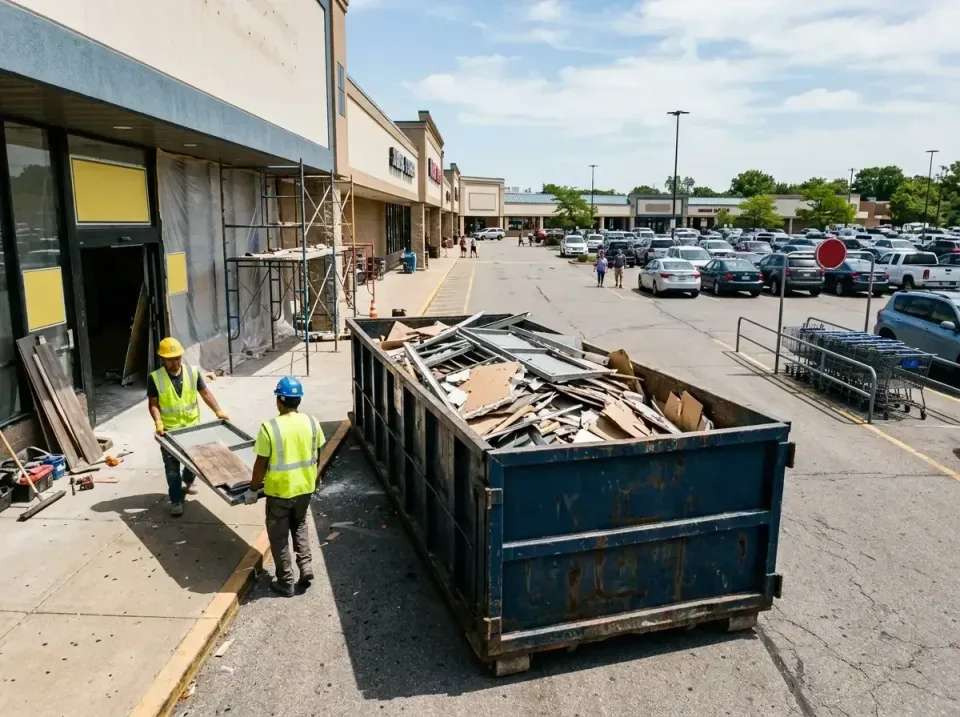 retail-store-renovation-debris-003 — frequently asked questions, Roll-off Dumpster Rentals in Naperville, IL